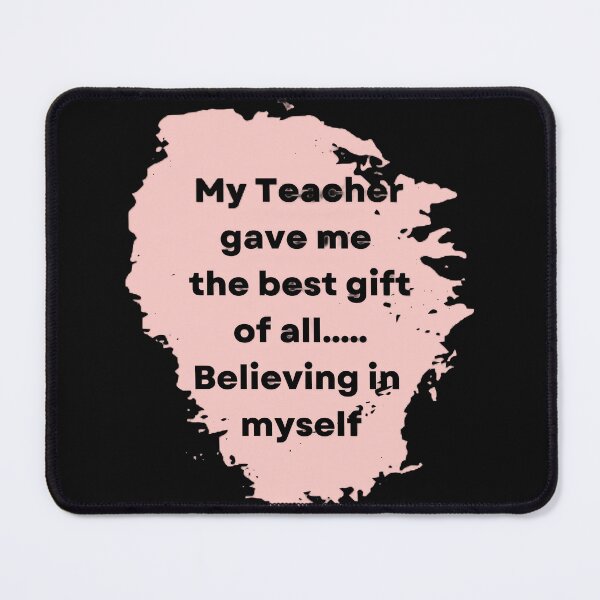 Item preview, My Teacher Gave Me The Best Gift Pink Best Teacher Design designed and sold by BestTeacher.