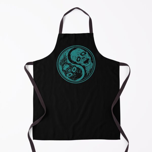 Item preview, Zombis Yin Yang muertos vivientes azules designed and sold by JeffBartels.