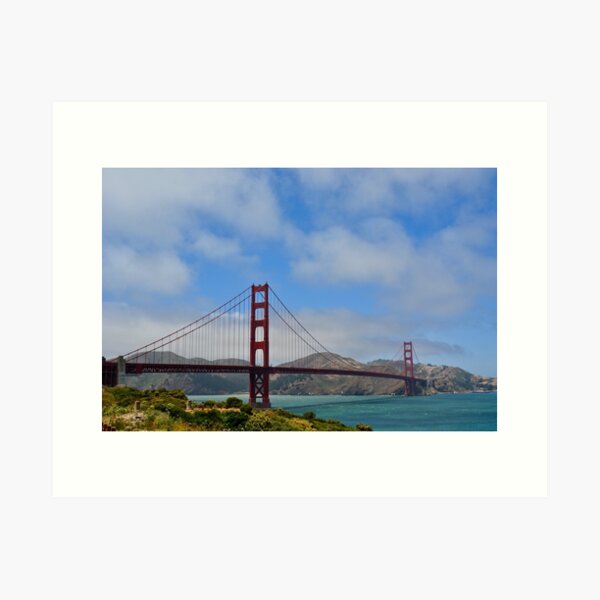 Golden Gate Bridge San Francisco Art Print