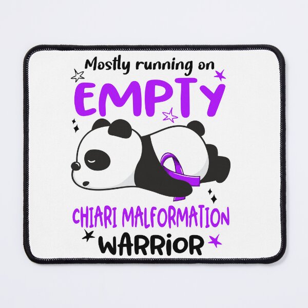 Item preview, Chiari Malformation Awareness - Mostly Running On Empty Chiari Malformation Warrior designed and sold by Hilten.