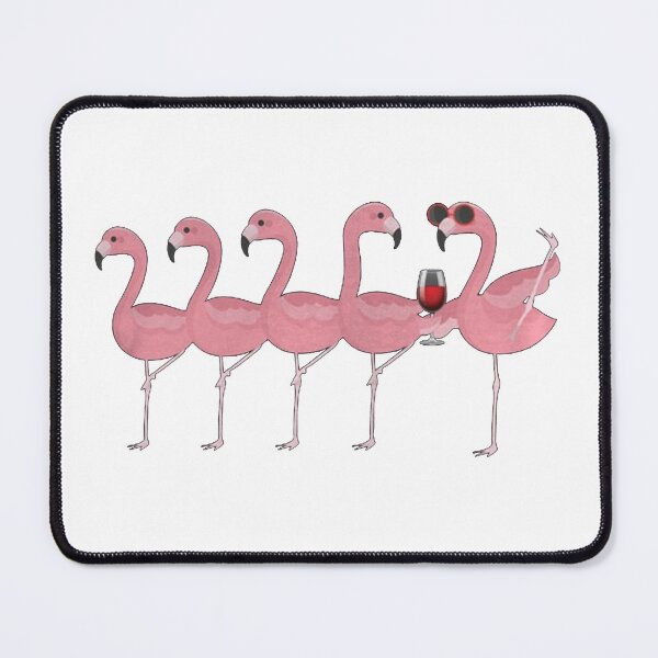 Item preview, Wine And Flamingo designed and sold by PhyllisHill.