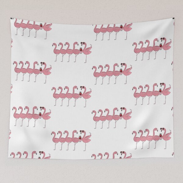 Item preview, Wine And Flamingo designed and sold by PhyllisHill.