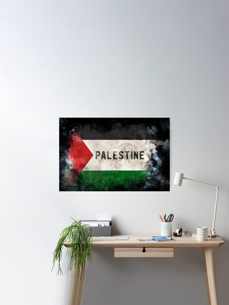 Palestine, Palestinian Flag - Custom Design Work Poster for Sale by  bilalulker