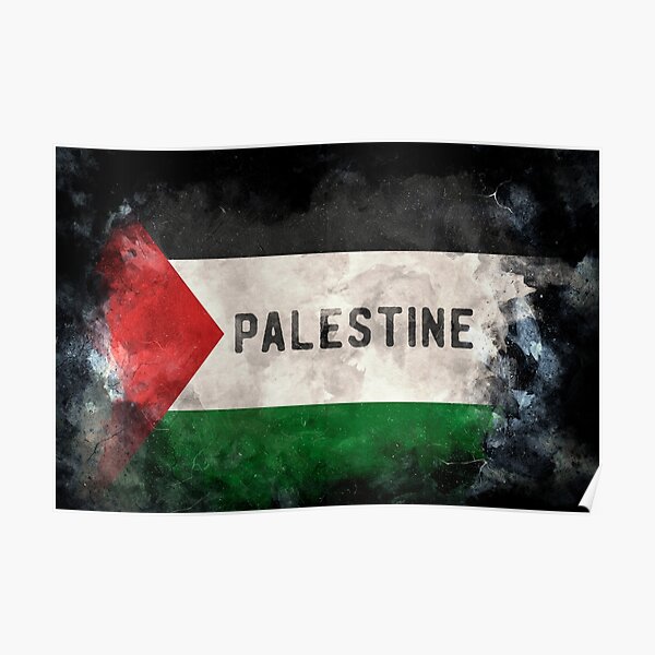 “Palestine, Palestinian Flag - Custom Design Work” Poster by bilalulker
