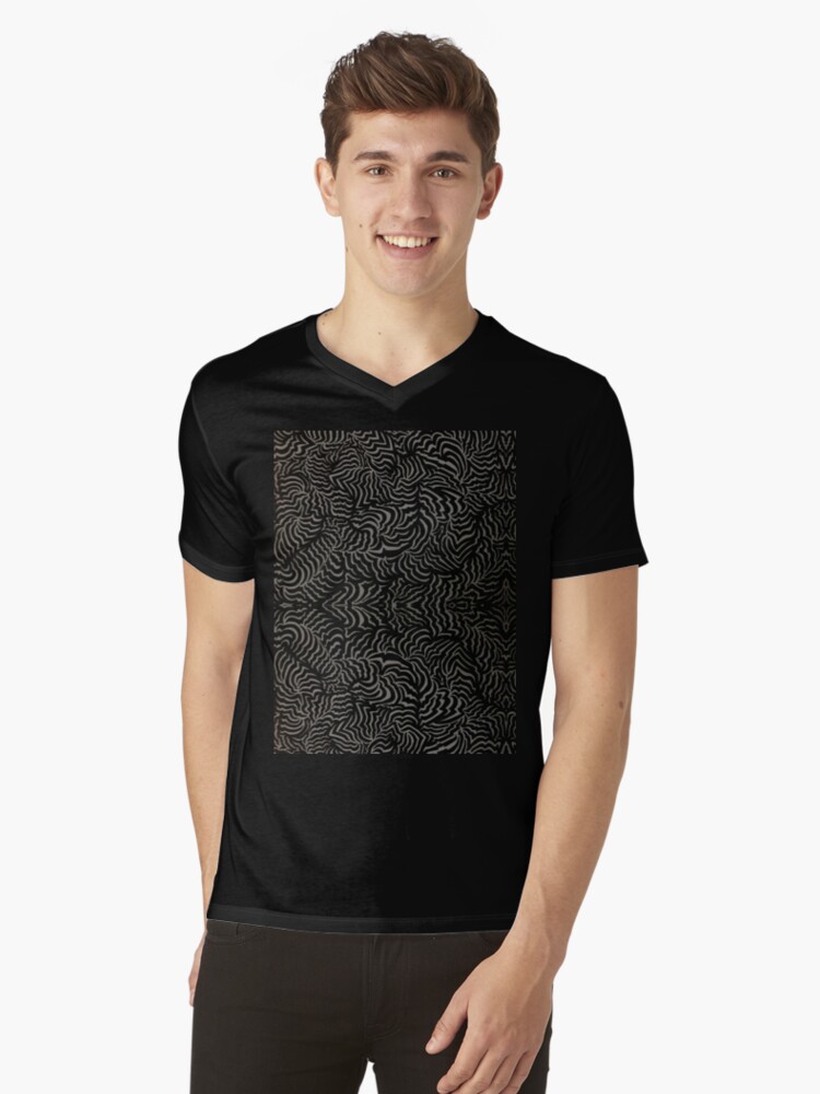 Thumbnail 1 of 3, V-Neck T-Shirt, The Space In Between Bernays and Propaganda designed and sold by Sznajberg.