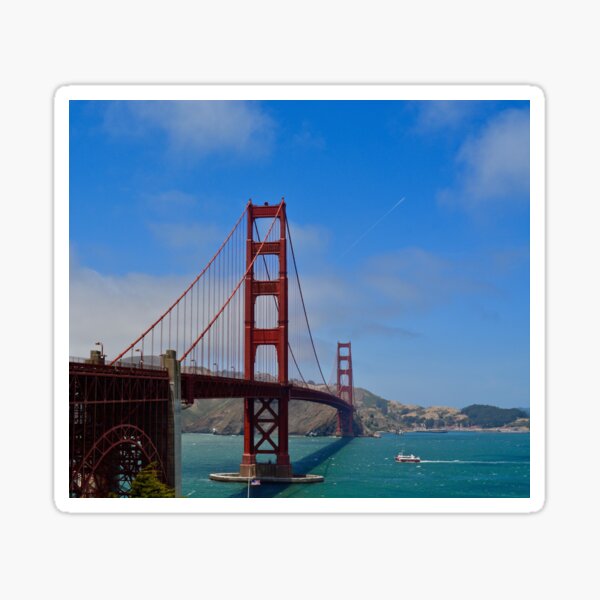 Golden Gate Bridge, San Francisco, CA Sticker
