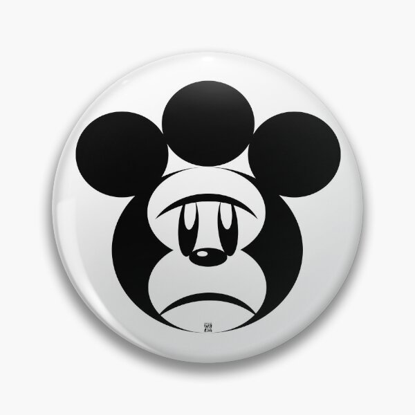 Item preview, Sad Mouse Graphic Face (Black) designed and sold by FuRanKuStudio.