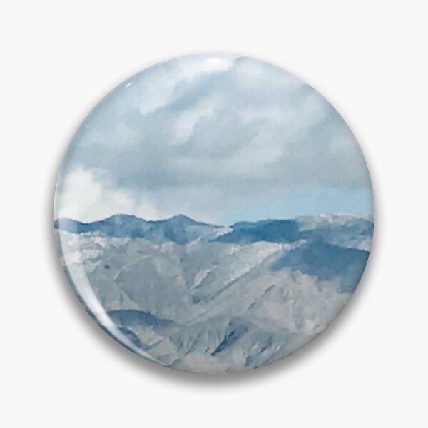 Item preview, Blue Shadow Mountains With Clouds In Aqua Sky designed and sold by DEC02.