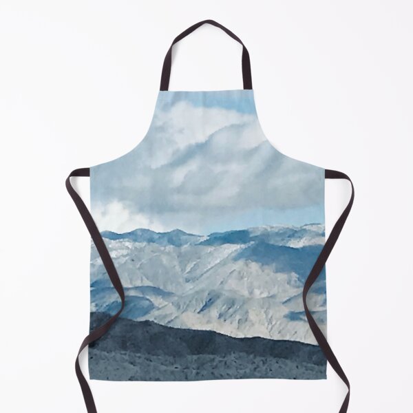 Item preview, Blue Shadow Mountains With Clouds In Aqua Sky designed and sold by DEC02.