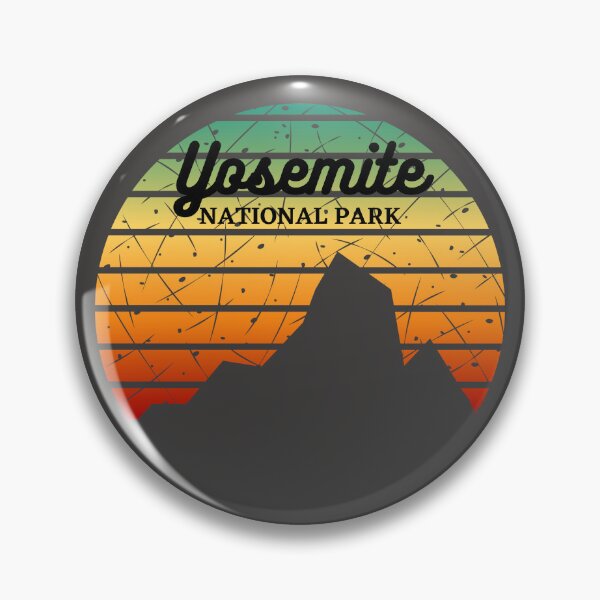 Item preview, Retro Yosemite National Park Mountain - Nature Hiking Mountain Camping National Park Lover designed and sold by Pawfect-Purr.