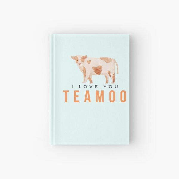 Item preview, I Love You Teamoo Te Amo Cute Cow Pun designed and sold by Sirieht.