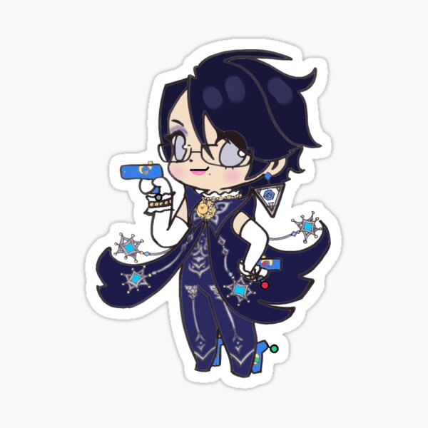 Chibi Bayonetta Sticker