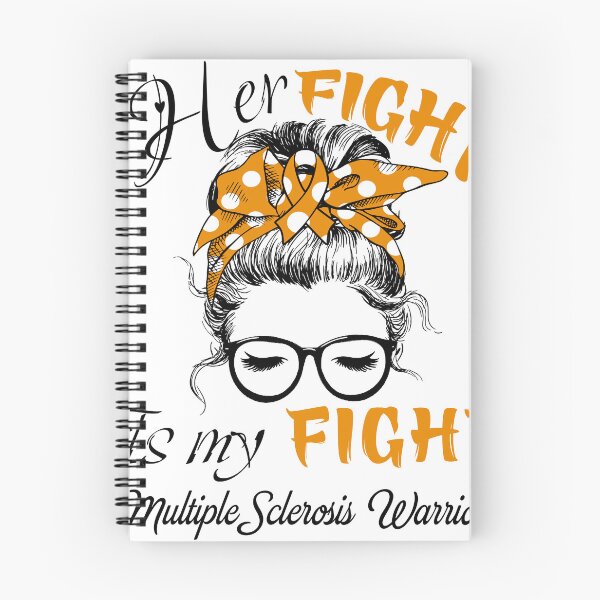 Item preview, Multiple Sclerosis Awareness - Her Fight is my Fight - Support Multiple Sclerosis Gifts designed and sold by Aaron309.