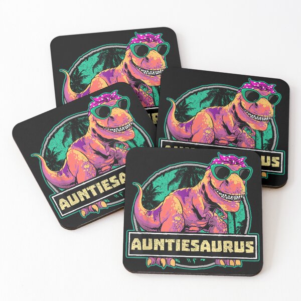 Item preview, Auntiesaurus T rex Auntie Saurus Dinosaur designed and sold by SarahRaaff.