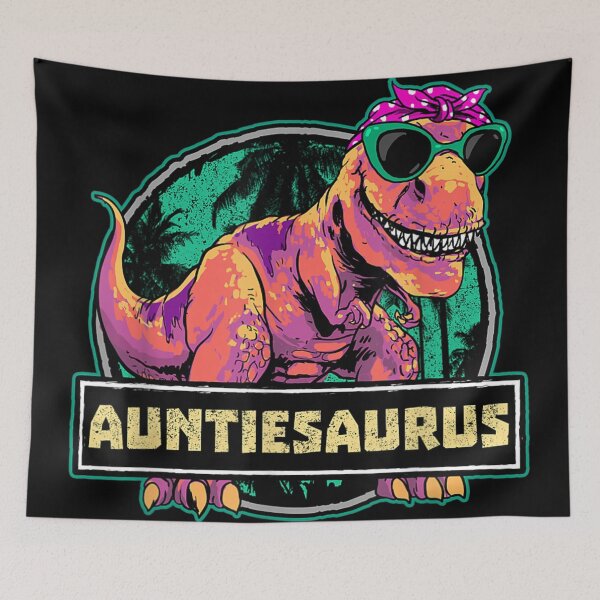 Item preview, Auntiesaurus T rex Auntie Saurus Dinosaur designed and sold by SarahRaaff.