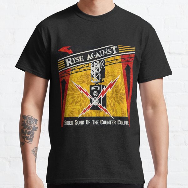 Rise Against Sirenengesang der Gegenkultur Classic T-Shirt