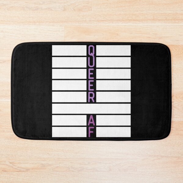 Item preview, Queer af Questioning. Queer Pride designed and sold by Subtle Pride Shop.