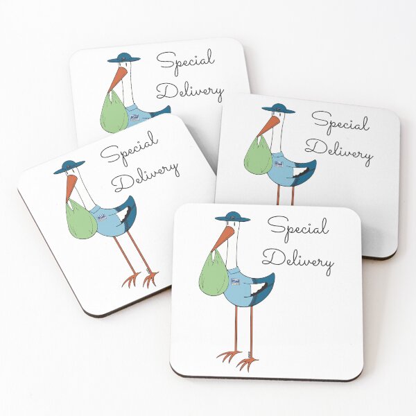 Item preview, Special Delivery Stork designed and sold by HanaMariDesigns.