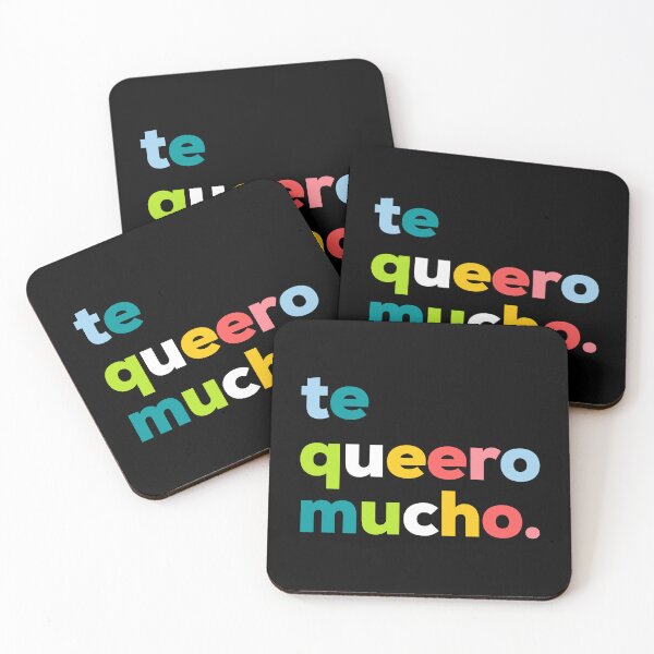 Item preview, te queero mucho. Queer Pride designed and sold by Subtle Pride Shop.