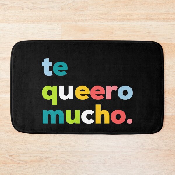Item preview, te queero mucho. Queer Pride designed and sold by Subtle Pride Shop.