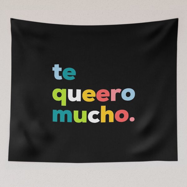 Item preview, te queero mucho. Queer Pride designed and sold by Subtle Pride Shop.