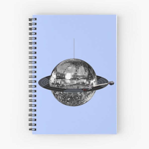 Item preview, Spinning Silver Discoball Record Planet designed and sold by Deborah Camp.