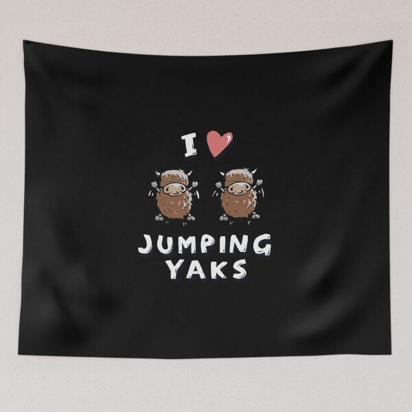 Item preview, Jumping Yaks animals designed and sold by soonhyuk.