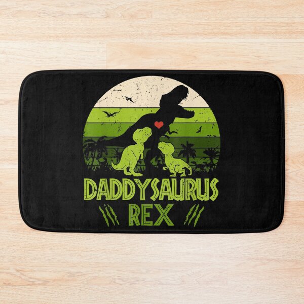 Item preview, Daddysaurus Rex 2 Kids Sunset Fathers Day designed and sold by SarahRaaff.