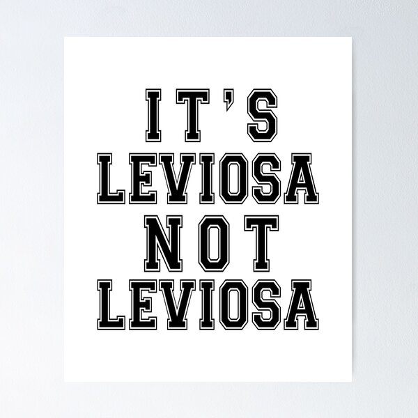 Quadro e poster Harry Potter - It's leviosa, not Leviosaa! » - Quadrorama