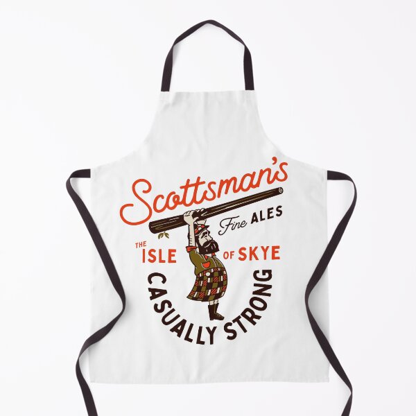 Item preview, Scottsman's Isle Of Skye, Scotland Fine Ales: Casually Strong. designed and sold by The Whiskey Ginger Design Shop.