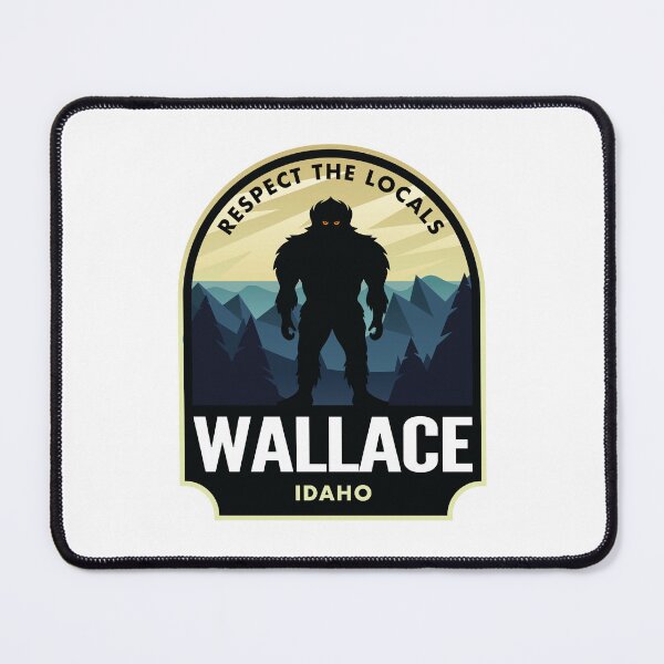 Artikelvorschau, Wallace Idaho Bigfoot Sasquatch entworfen und verkauft von HalpinDesign.