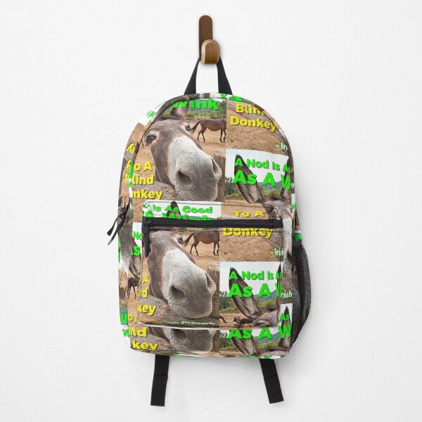 Item preview, Irish Proverb - A Nod Is As Good As A Wink To A Blind Donkey designed and sold by IrishProverbs.