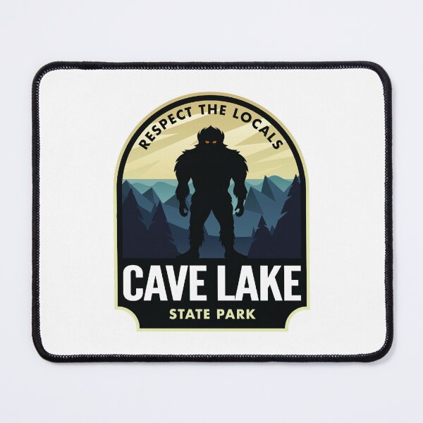 Item preview, Cave Lake Nevada Bigfoot Sasquatch designed and sold by HalpinDesign.