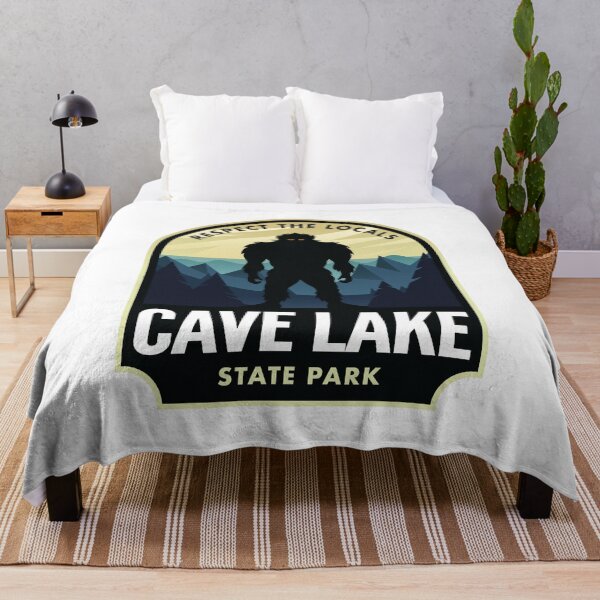 Item preview, Cave Lake Nevada Bigfoot Sasquatch designed and sold by HalpinDesign.