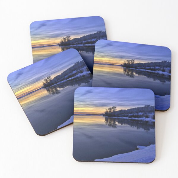 Item preview, The Shoreline on An Early Spring Evening on a Northern Canadian Lake designed and sold by Ric1926.