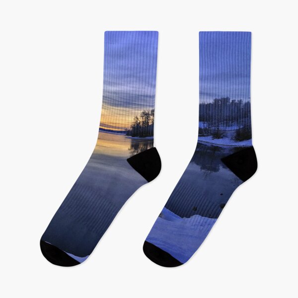 Item preview, The Shoreline on An Early Spring Evening on a Northern Canadian Lake designed and sold by Ric1926.
