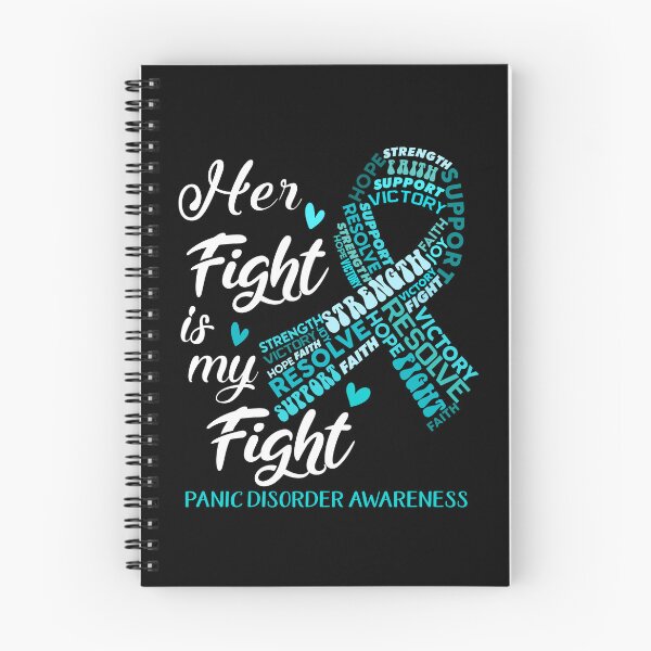 Item preview, Panic Disorder Warrior, Her Fight is my Fight Panic Disorder Awareness designed and sold by Greggwillard.