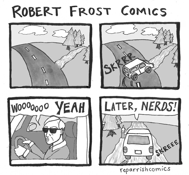 Robert Frost Comics