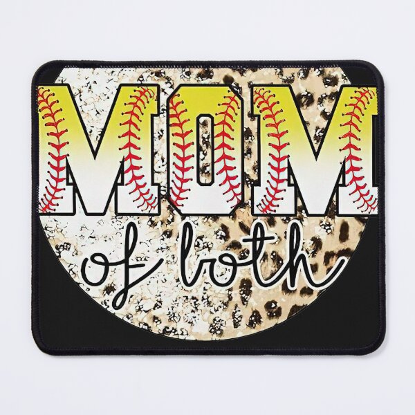 Item preview, Mothers Day Shirt, Mom Of Both Shirt, Leopard Mom Shirt, Baseball Softball Mom Shirt, Personalized Boy Mom Shirt, Baseball Softball Mama Tee designed and sold by Teresaroe.