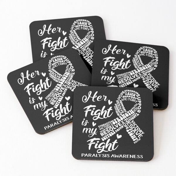 Item preview, Paralysis Warrior, Her Fight is my Fight Paralysis Awareness designed and sold by Greggwillard.