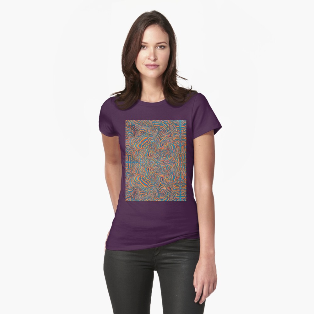 Item preview, Fitted T-Shirt designed and sold by Sznajberg.