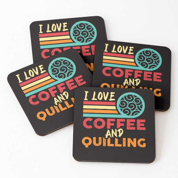Item preview, Coffee Quilling Paper Filigree Crafting Hobby Art Craftsman designed and sold by TomGiantDesigns.