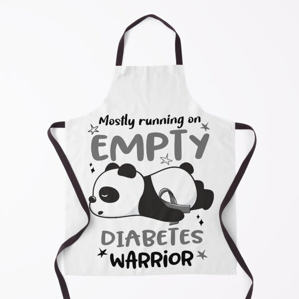 Item preview, Diabetes Awareness - Mostly Running On Empty Diabetes Warrior designed and sold by Hilten.