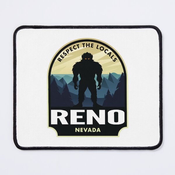 Item preview, Reno Nevada Bigfoot Sasquatch designed and sold by HalpinDesign.