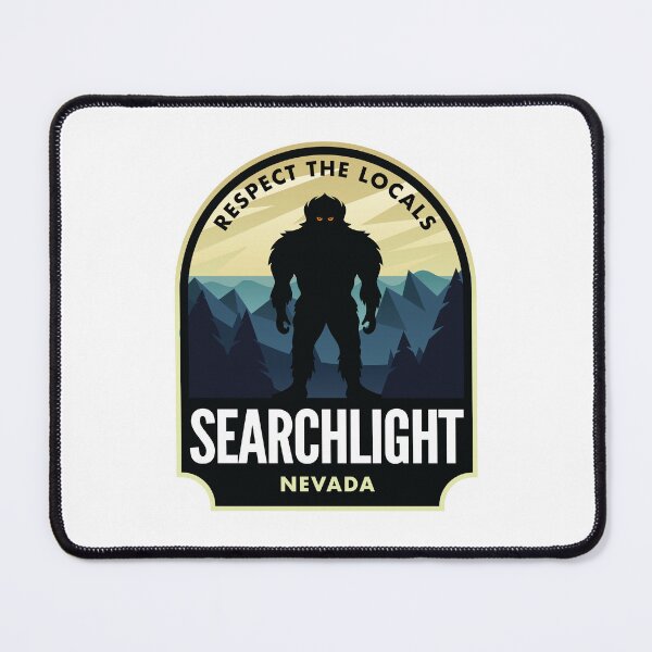 Item preview, Searchlight Nevada Bigfoot Sasquatch designed and sold by HalpinDesign.