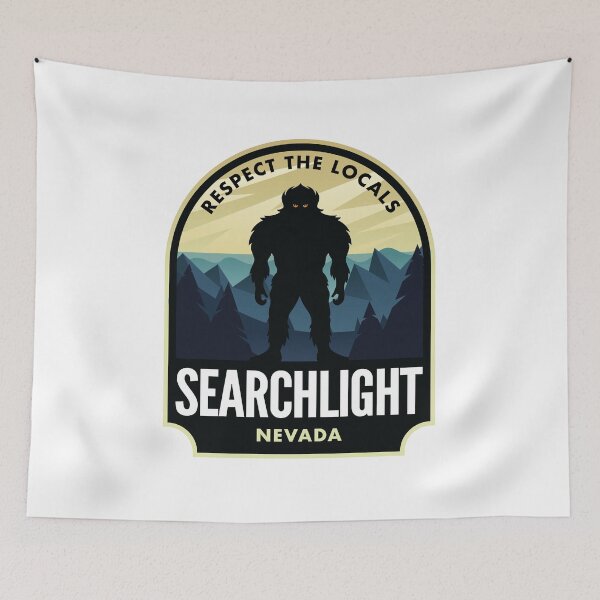 Item preview, Searchlight Nevada Bigfoot Sasquatch designed and sold by HalpinDesign.