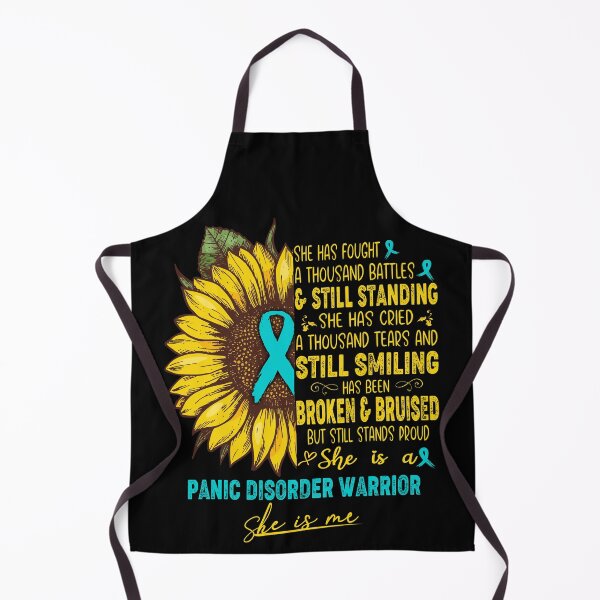 Item preview, Panic Disorder Awareness - She is A Panic Disorder Warrior SHE IS ME designed and sold by ArangoaStore.