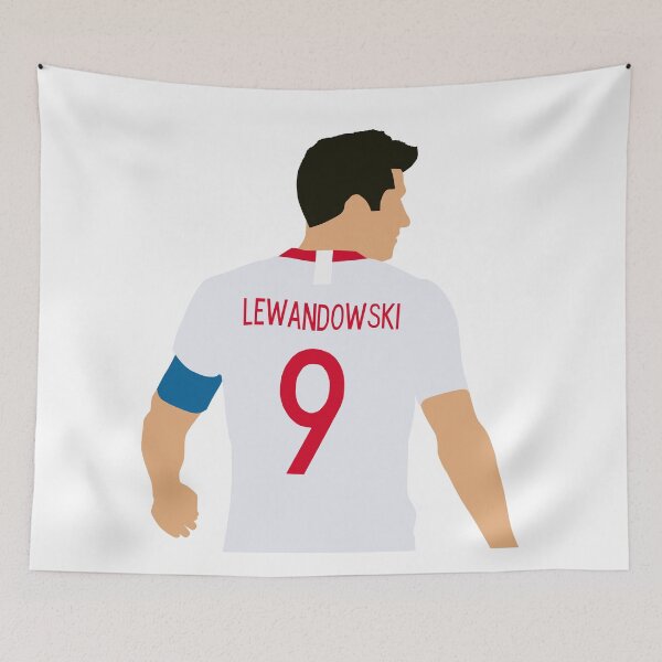 Item preview, Robert Lewandowski Block Art designed and sold by HTWallace.