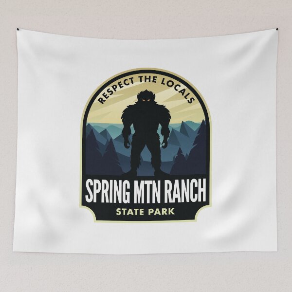 Item preview, Spring Mountain Ranch Nevada Bigfoot Sasquatch designed and sold by HalpinDesign.