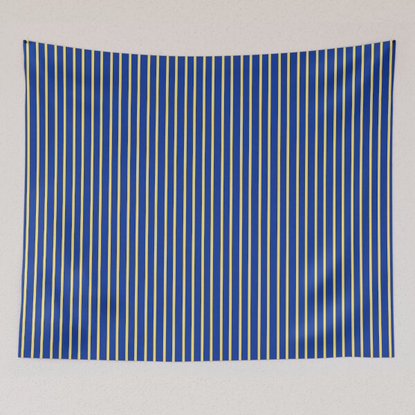 Item preview, Abstract Pattern Egyptian Blue And Yellow Vertical Striped designed and sold by HopefulFlower.